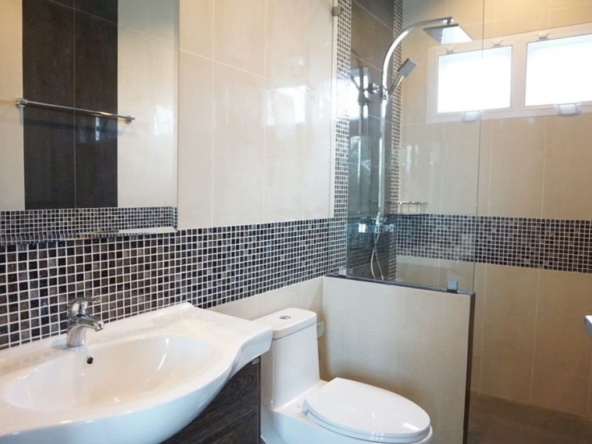 Brand new house with a private pool for rent in San Sai