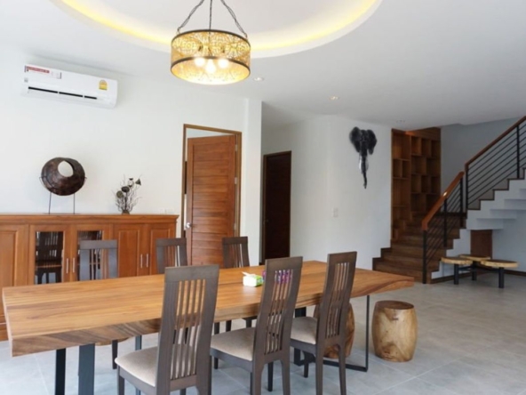 Brand new house with a private pool for rent in San Sai