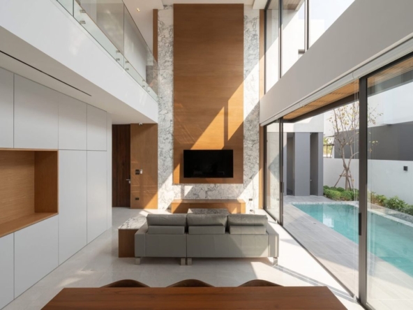 3 Bedroom Modern Pool Villa for Sale in Muang Chiang Mai-P-PHS1083