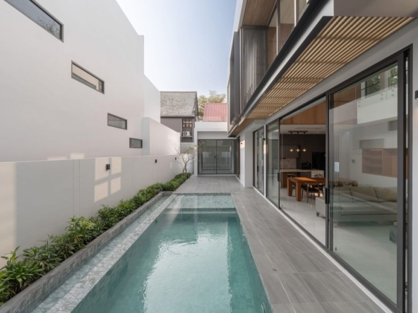 3 Bedroom Modern Pool Villa for Sale in Muang Chiang Mai-P-PHS1083