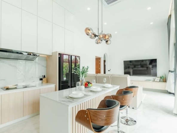 Brand new 3 bed villa with pool for sale in Saraphi