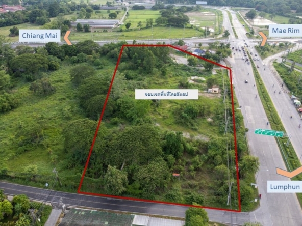 Prime 4160.7 Sq Wah Land – Chiangmai Real Estate For Sale-CMP-379