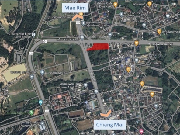 Prime 4160.7 Sq Wah Land – Chiangmai Real Estate For Sale-CMP-379