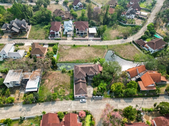 Prime Individual Plot in Chiang Mai Floral Ville For Sale-PH-DOISLAND010