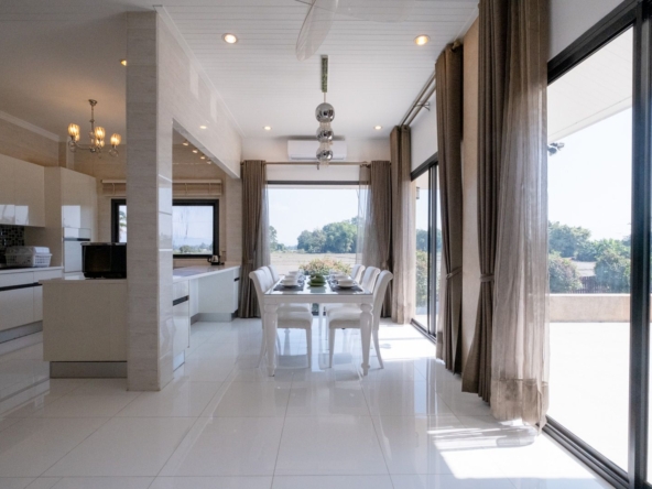 3 Bedroom House in Mae Rim with View over Rice Paddies-TNP-D144