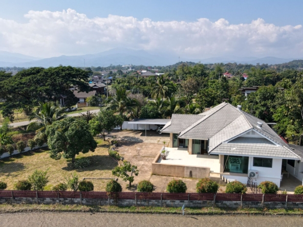 3 Bedroom House in Mae Rim with View over Rice Paddies-TNP-D144