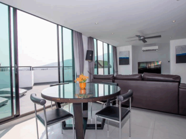 For sale JC Hill Place Condo penthouse  3 bedrooms 2 bathrooms 271 sq.m. 15th floor next to Chet Yot Plaza (ID:1014CS)-MR-1014CS