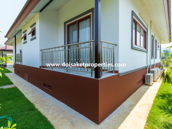 Doi Saket-DSP-(HS347-04) New Modern-Style Home with Swimming Pool and Views for Sale in Choeng Doi