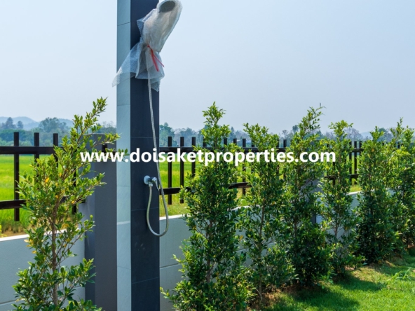 Doi Saket-DSP-(HS347-04) New Modern-Style Home with Swimming Pool and Views for Sale in Choeng Doi