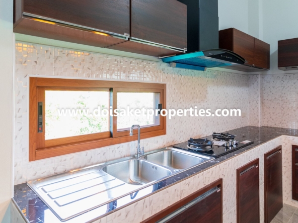 Doi Saket-DSP-(HS347-04) New Modern-Style Home with Swimming Pool and Views for Sale in Choeng Doi