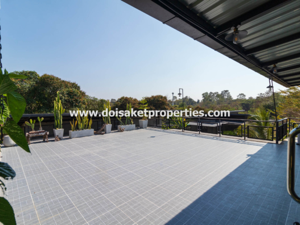Doi Saket-DSP-(HS365-06) Beautifully-Designed 4-Bedroom Modern Home with 2-Bedroom Guest House for Sale in Luang Nuea