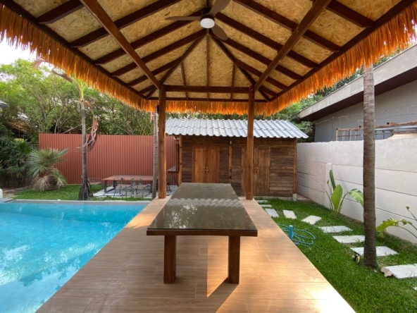 A brand new pool villa with 3 bed for rent in Hang Dong