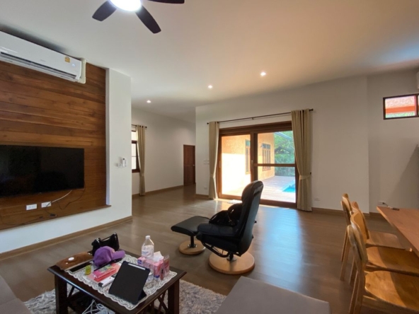 A brand new pool villa with 3 bed for rent in Hang Dong