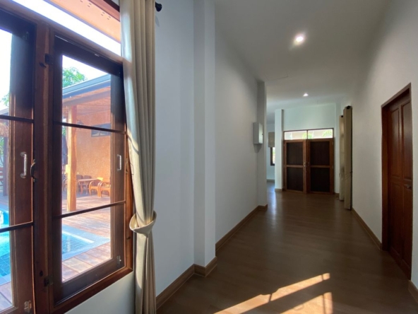 A brand new pool villa with 3 bed for rent in Hang Dong