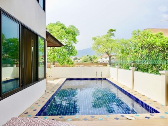 5 bed family home with private pool for rent in Hang Dong area