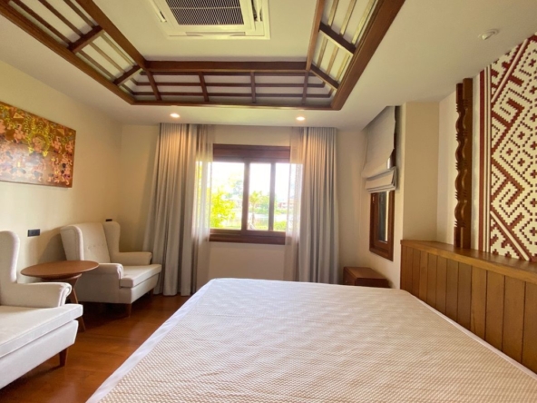 Thai Lanna House Style with pool for sale in Doi Saket