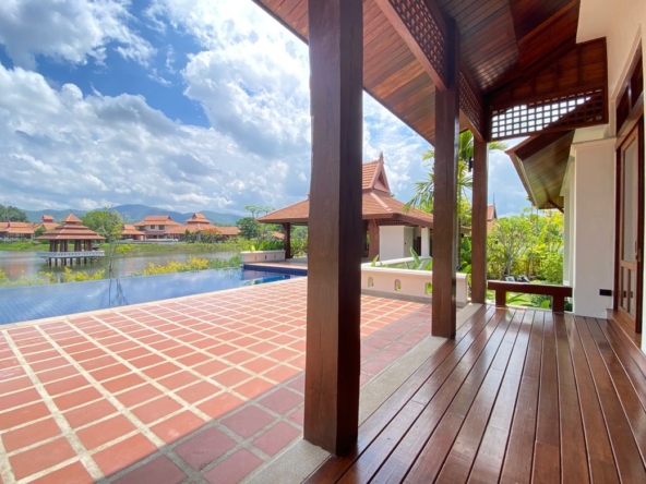 Thai Lanna House Style with pool for sale in Doi Saket