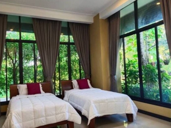 For Sale!! Comtemporary Lanna Style Resort House on 1-3-27 Rai of land located in Hang Dong
