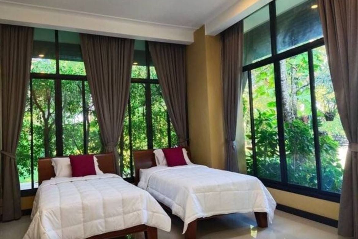 For Sale!! Comtemporary Lanna Style Resort House on 1-3-27 Rai of land located in Hang Dong