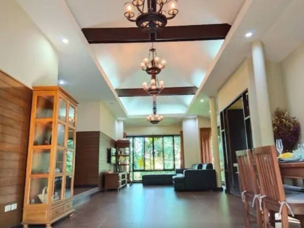 For Sale!! Comtemporary Lanna Style Resort House on 1-3-27 Rai of land located in Hang Dong
