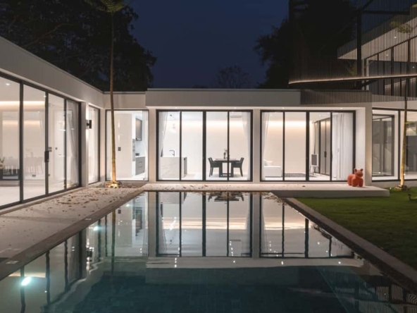Modern Pool Villa with Breathtaking Mountain Views-KMP-HSHD7319D
