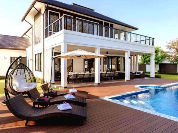 Brand new 5 bed with private pool for sale in Hang Dong