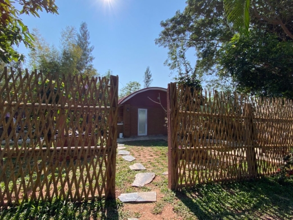A beautiful teak wooden house for sale in Mae Taeng