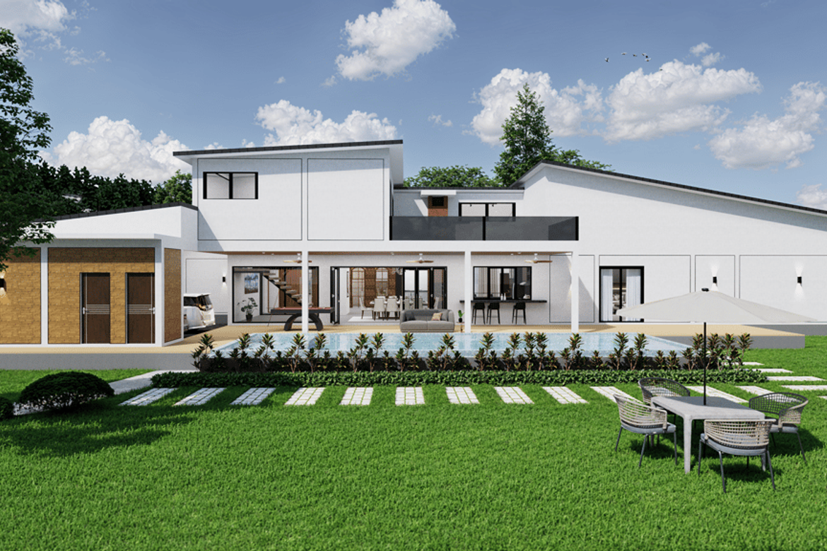 with spacious areas and premium materials