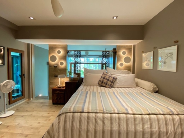A 12 rai teakwood estate with luxury residence is for sale in Phrao area of Chiang Mai-P-PHS1127