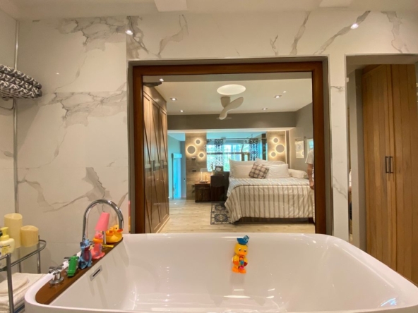 A 12 rai teakwood estate with luxury residence is for sale in Phrao area of Chiang Mai-P-PHS1127