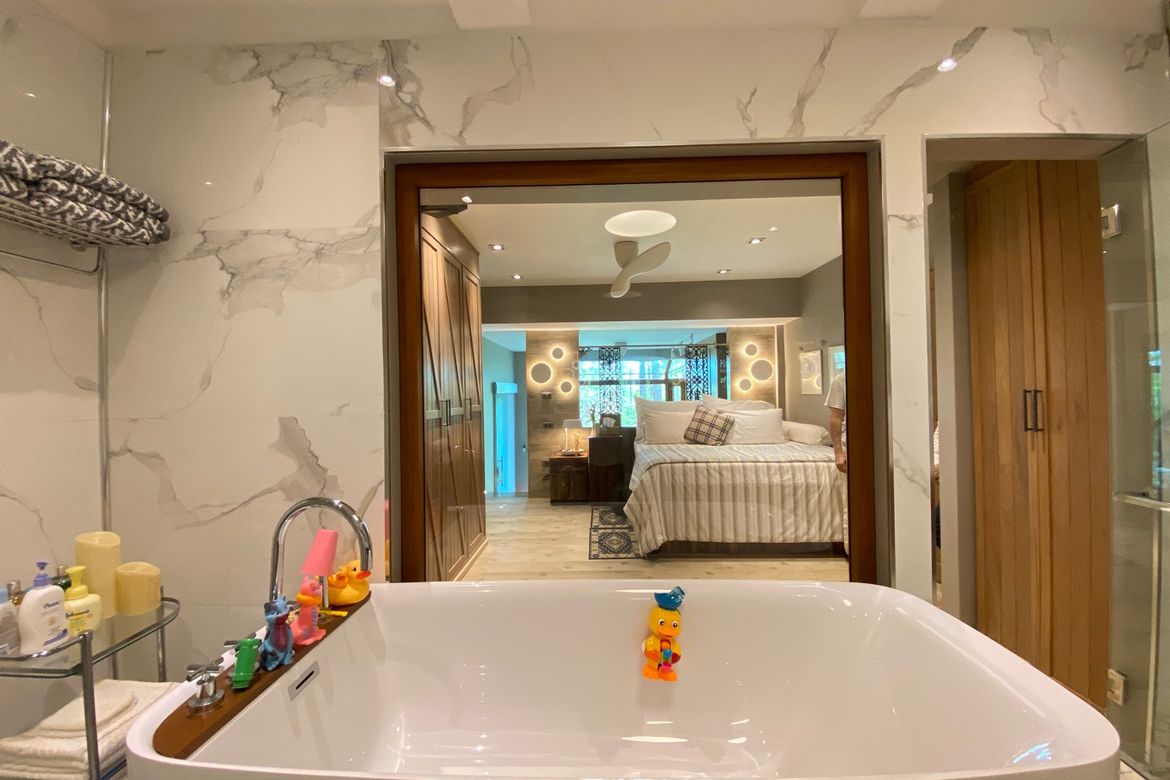 A 12 rai teakwood estate with luxury residence is for sale in Phrao area of Chiang Mai-P-PHS1127
