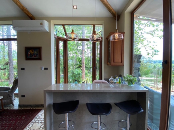 A 12 rai teakwood estate with luxury residence is for sale in Phrao area of Chiang Mai-P-PHS1127