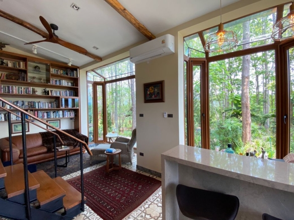 A 12 rai teakwood estate with luxury residence is for sale in Phrao area of Chiang Mai-P-PHS1127
