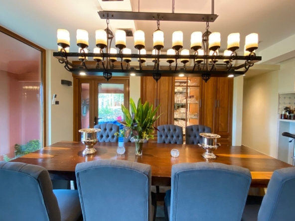 A 12 rai teakwood estate with luxury residence is for sale in Phrao area of Chiang Mai-P-PHS1127