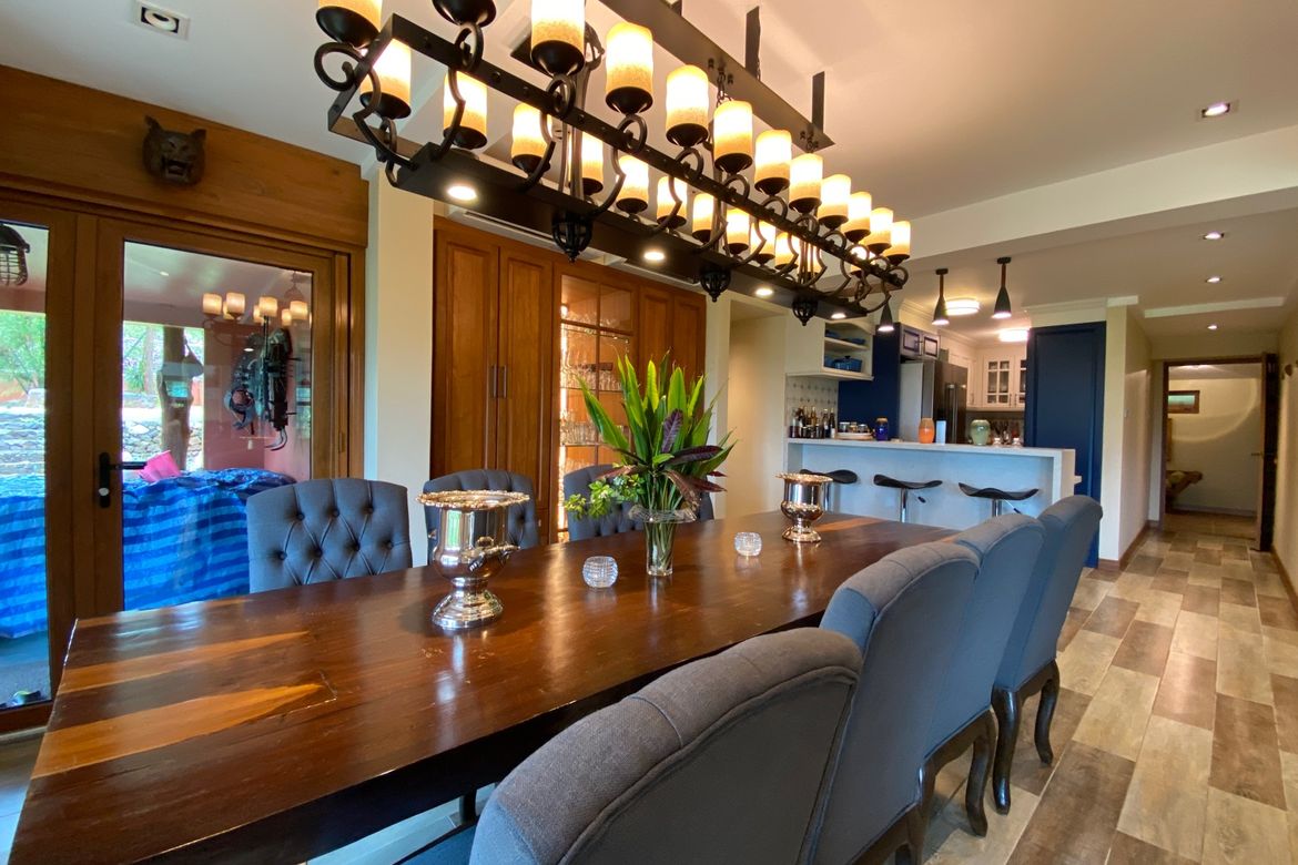 A 12 rai teakwood estate with luxury residence is for sale in Phrao area of Chiang Mai-P-PHS1127