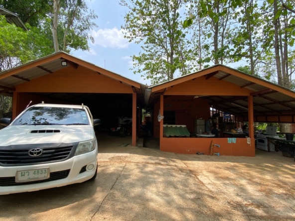 A 12 rai teakwood estate with luxury residence is for sale in Phrao area of Chiang Mai-P-PHS1127