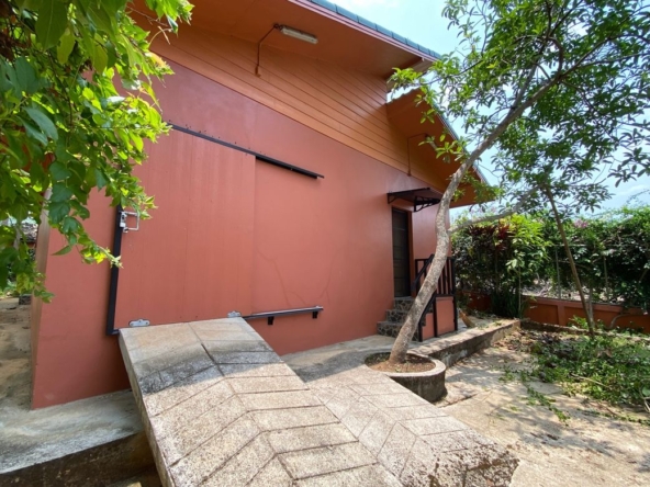 A 12 rai teakwood estate with luxury residence is for sale in Phrao area of Chiang Mai-P-PHS1127