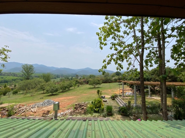 A 12 rai teakwood estate with luxury residence is for sale in Phrao area of Chiang Mai-P-PHS1127