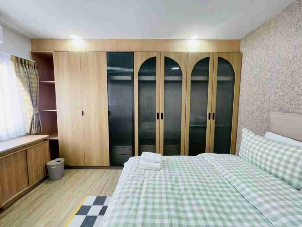 with interior decoration