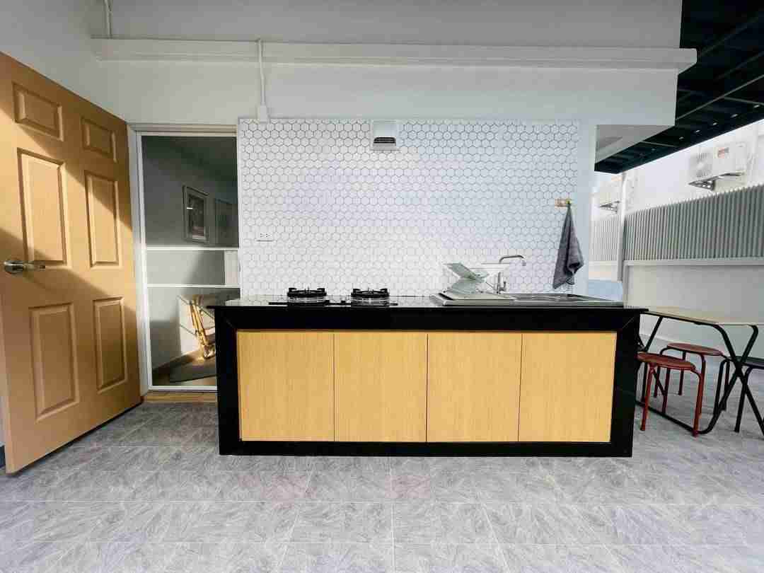 with interior decoration