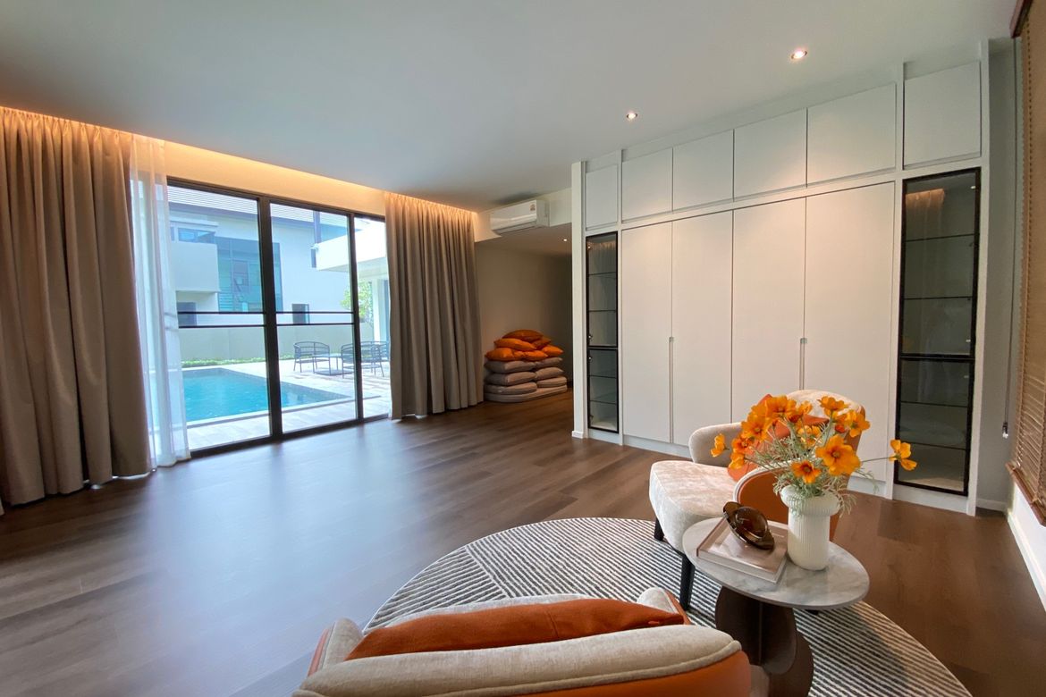 A luxury pool villa with 3 bed for rent or sale in Mae Rim