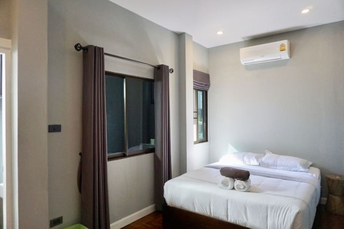 A modern house with pool for rent or sale in San Sai