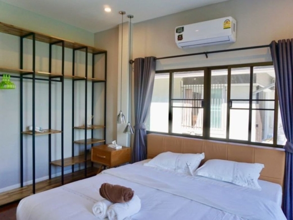 A modern house with pool for rent or sale in San Sai