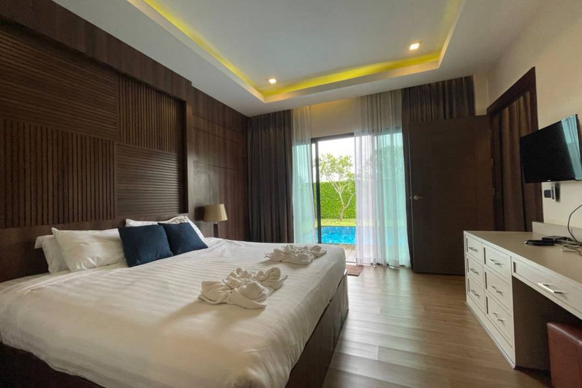 Sell ​​or rent a new Lanna style modern pool villa.-CMB-CMB04846