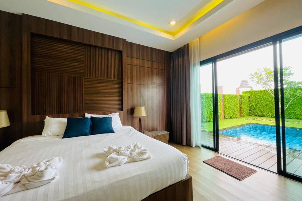 Sell ​​or rent a new Lanna style modern pool villa.-CMB-CMB04846