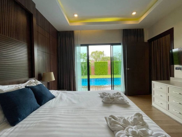 Sell ​​or rent a new Lanna style modern pool villa.-CMB-CMB04846