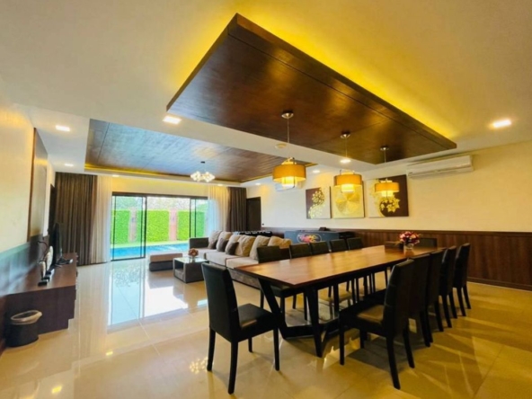Sell ​​or rent a new Lanna style modern pool villa.-CMB-CMB04846