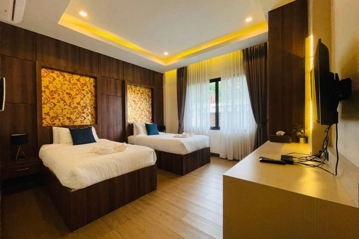 Sell ​​or rent a new Lanna style modern pool villa.-CMB-CMB04846