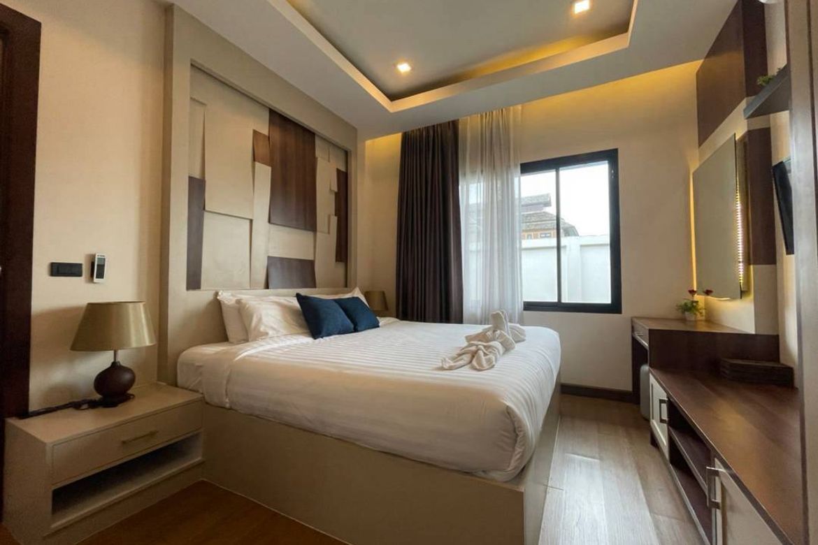 Sell ​​or rent a new Lanna style modern pool villa.-CMB-CMB04846