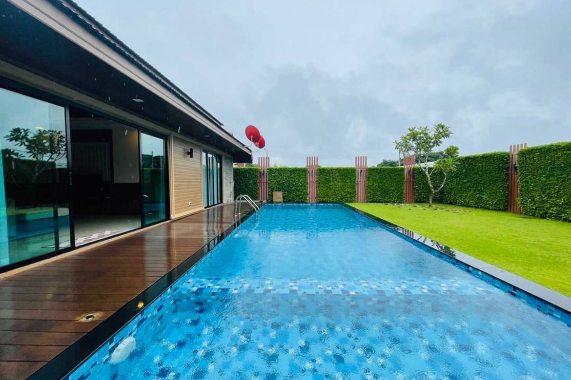 Sell ​​or rent a new Lanna style modern pool villa.-CMB-CMB04846